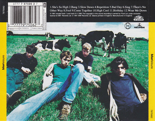 Blur - Leisure (1991 Swindon CD) NM