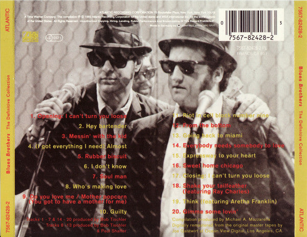 Blues Brothers - The Definitive Collection (1992 CD) VG+