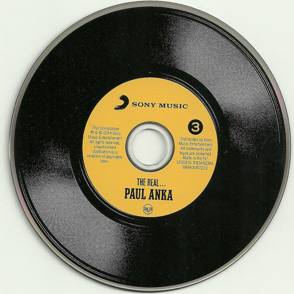 Paul Anka - The Real... (2014 Triple CD) Sealed