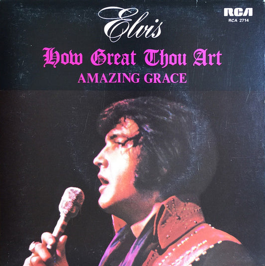 Elvis Presley - Amazing Grace (Canadian Vinyl Single) EX/NM