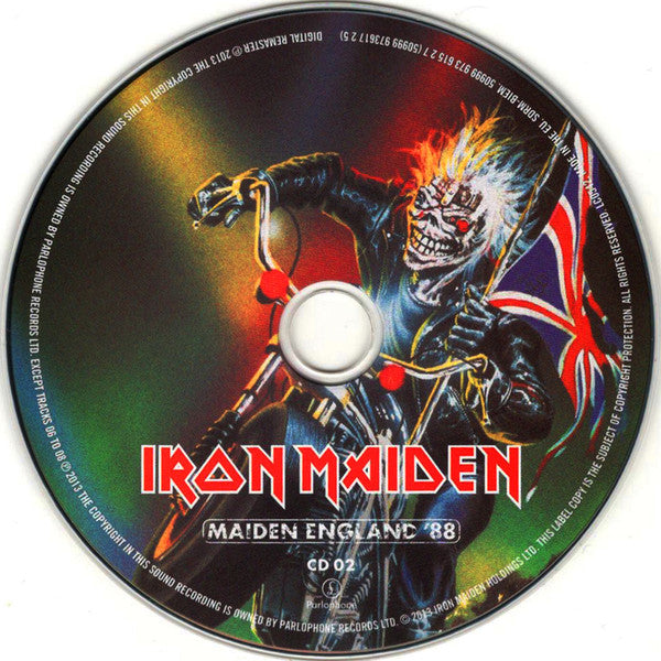 Iron Maiden - Maiden England '88 (2013 DCD) Mint