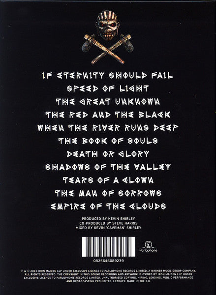 Iron Maiden - The Book of Souls (Deluxe Ltd Edition 2 CD Box Set) Mint