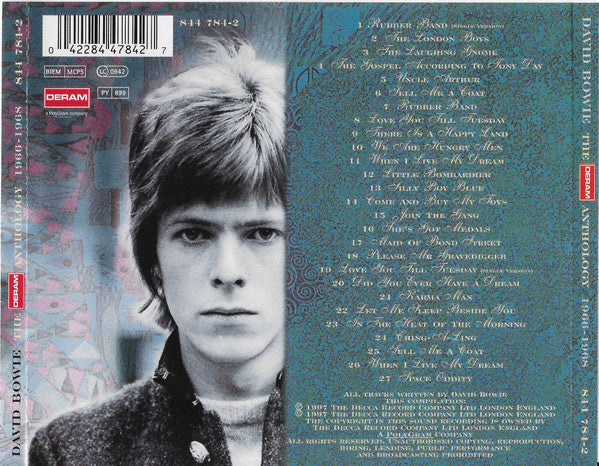 David Bowie - The Deram Anthology 1966-1968 (1997 CD) Mint