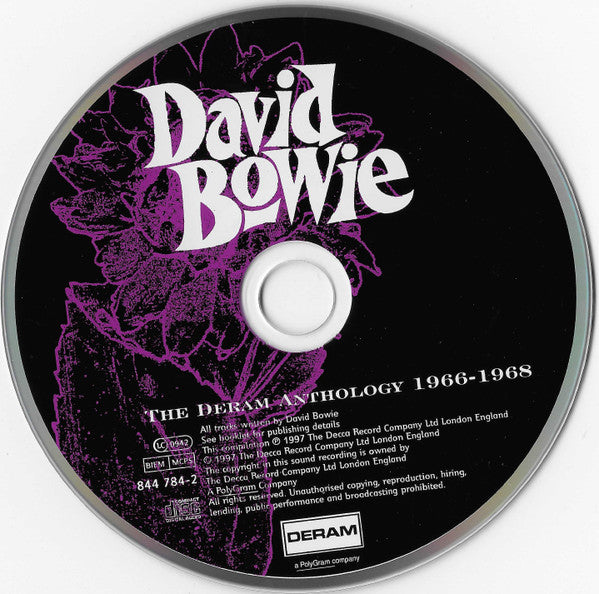 David Bowie - The Deram Anthology 1966-1968 (1997 CD) Mint