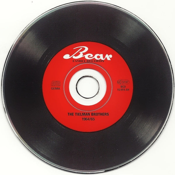 Tielman Brothers - 1964/65 (Bear Family 1997 CD) NM