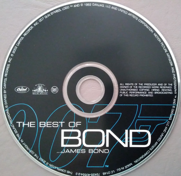 Various - The Best of Bond...James Bond (40th Anniversary CD) VG+