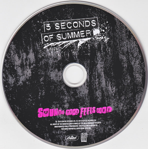 5 Seconds of Summer - Sounds Good Feels Good (2015 Deluxe Edition CD) Mint