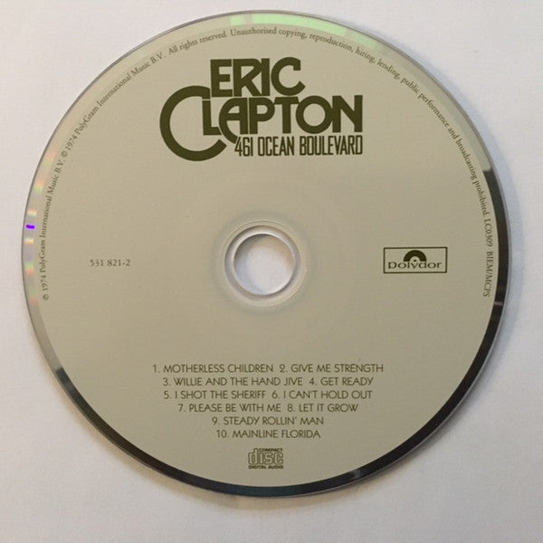 Eric Clapton - 461 Ocean Boulevard (Remasters Series) NM