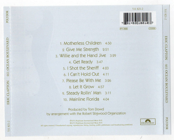 Eric Clapton - 461 Ocean Boulevard (Remasters Series) NM