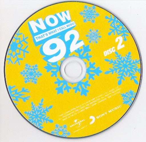 Various - Now Thats What I Call Music 92 (2015 DCD) VG+