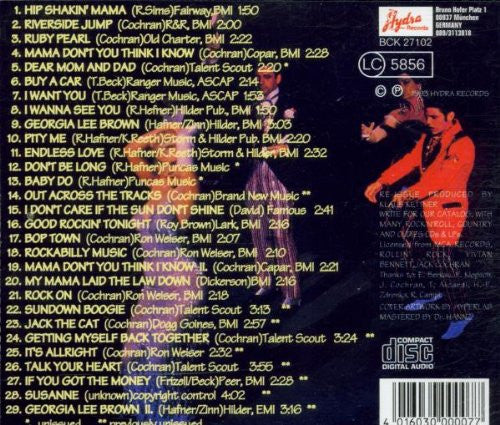 Jackie Lee Cochran (story) - Jack The Cat (German CD) NM