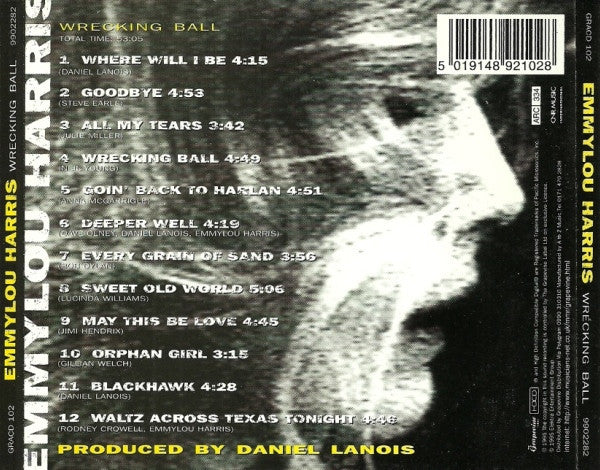 Emmylou Harris - Wrecking Ball (1995 HDCD) NM