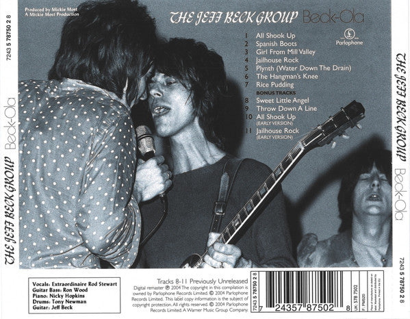 Jeff Beck - Beck-Ola (2014 Remastered + Bonus CD) Mint