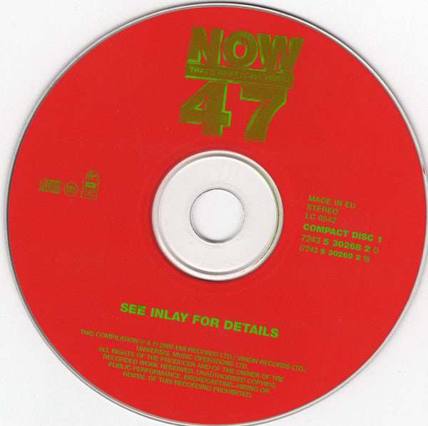 Various - Now Thats What I Call Music 47 (2000 DCD) VG+