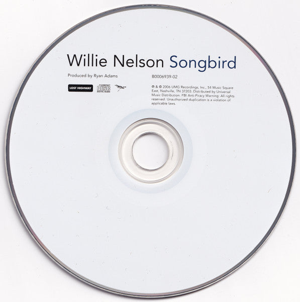 Willie Nelson - Songbird (2006 US CD) Mint