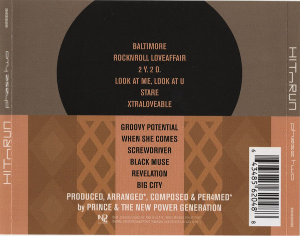 Prince - HitnRun ~ Phase Two (2016 CD Album) New