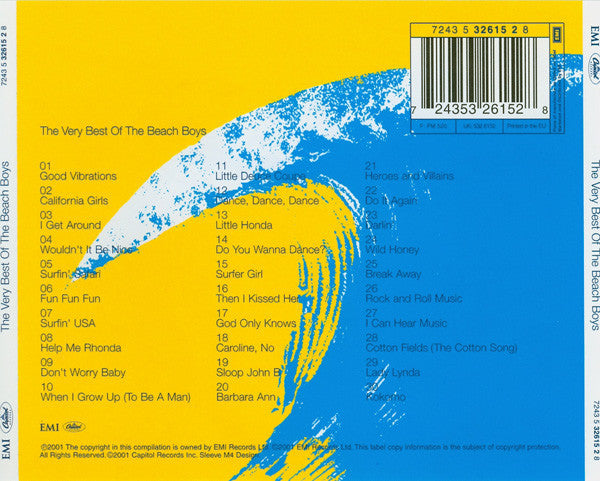 Beach Boys - The Very Best Of (2001 CD) NM