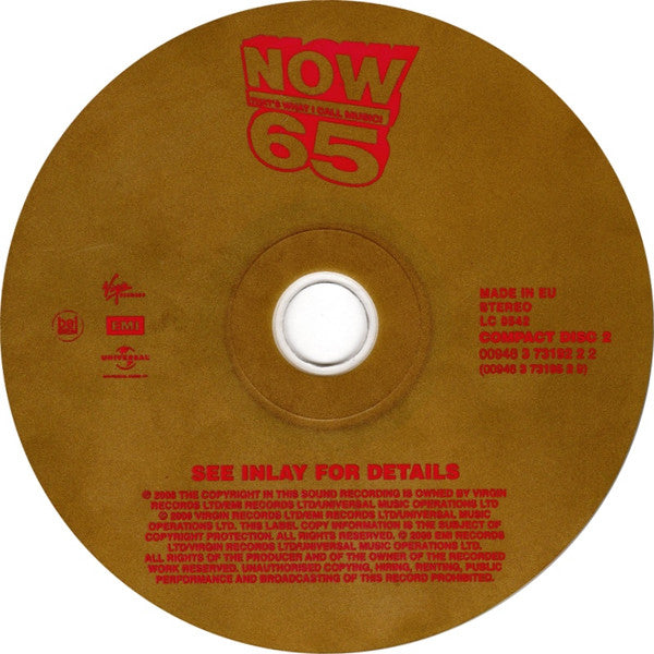 Various - Now Thats What I Call Music 65 (2006 DCD) VG+