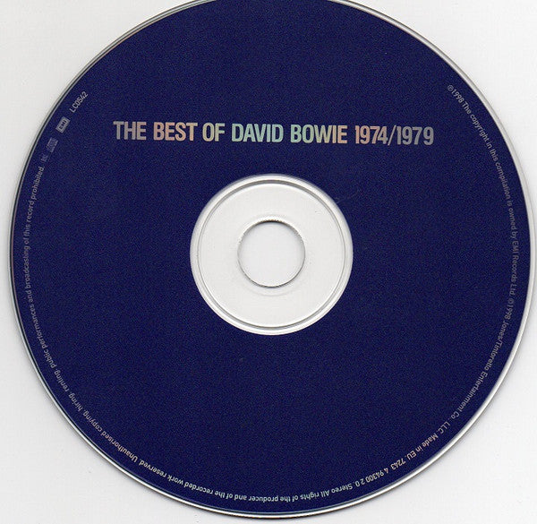 David Bowie - The Best of 1974/1979 (EMI Uden CD) Mint