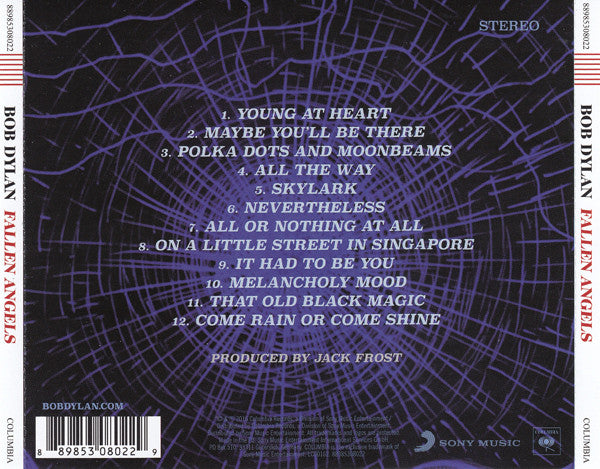 Bob Dylan - Fallen Angels (2016 CD) Sealed