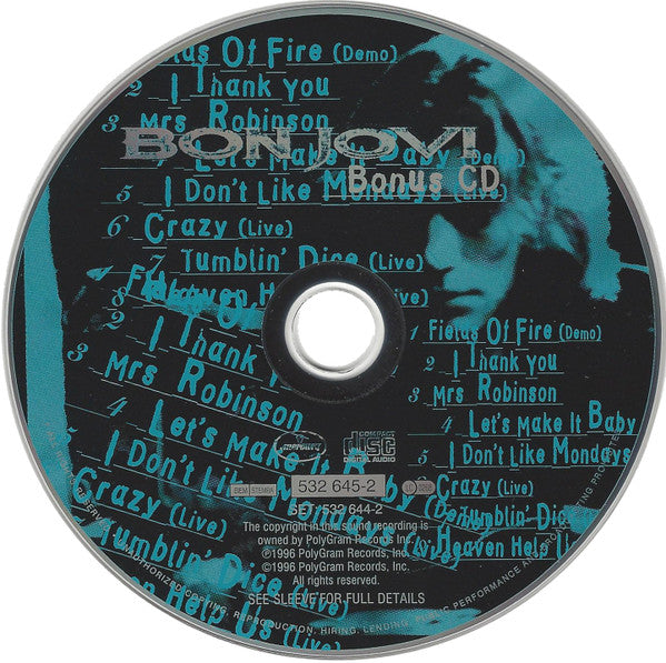 Bon Jovi - (These Days) (Special Edition 2 CD Set) VG+