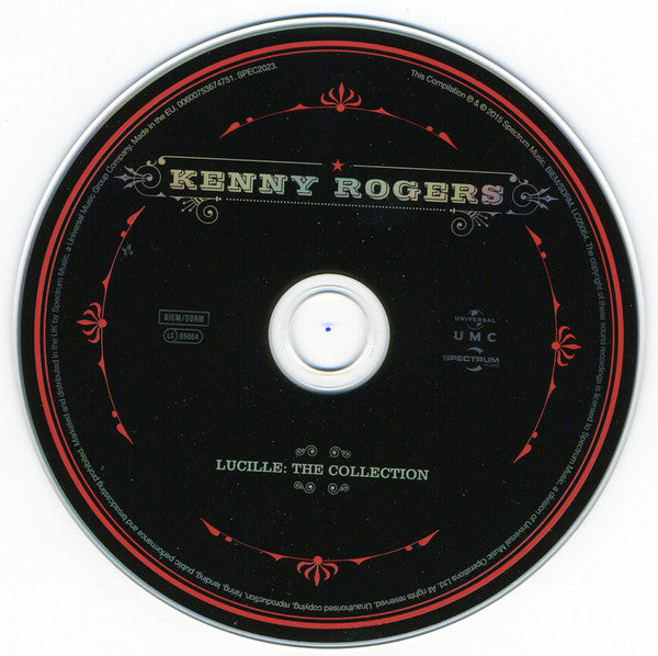 Kenny Rogers - Lucille ~ The Collection (2015 CD) New