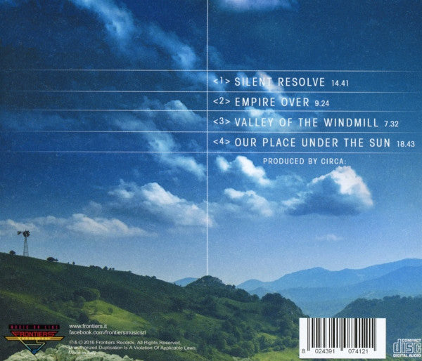 CIRCA: - Valley Of The Windmill (Italy 2016 CD) Sealed