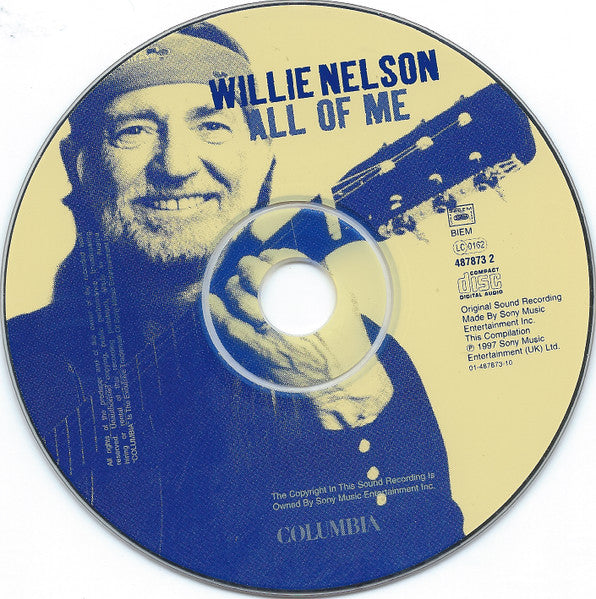 Willie Nelson - All of Me (1997 CD) NM