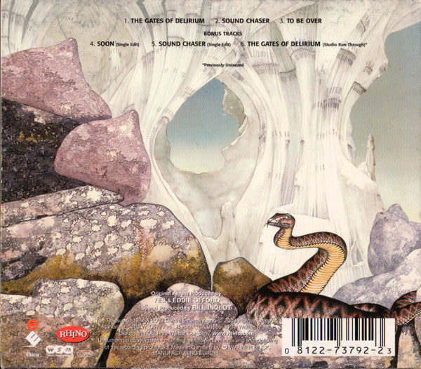 Yes - Relayer (2003 Expanded & Remastered CD) NM