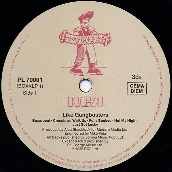 JoBoxers - Like Gangbusters (Cheap Vinyl LP) VG+/EX
