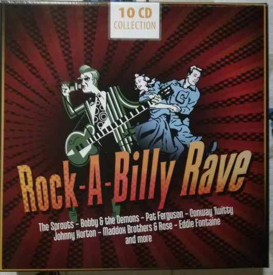 Various - Rock-A-Billy Rave (10 CD Box Set 2013) Sealed