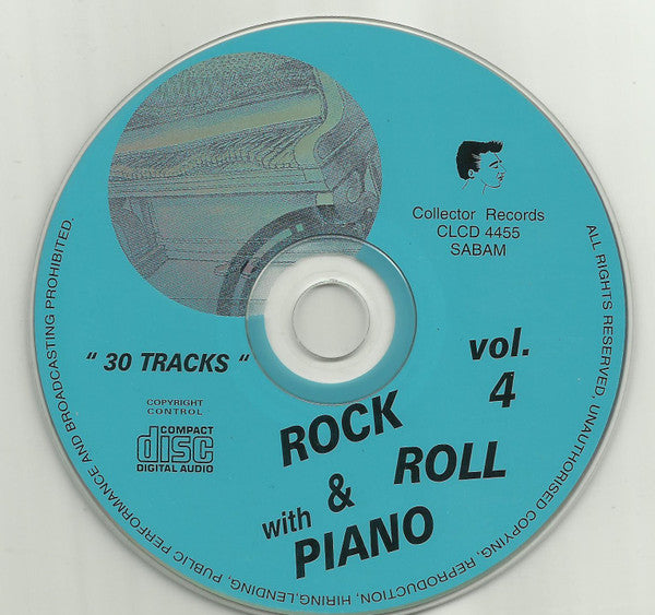 Various - Rock and Roll with Piano Vol. 4 (Dutch CD) NM