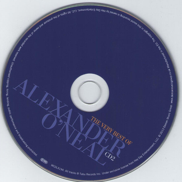Alexander O' Neal - The Very Best of (2013 DCD) NM