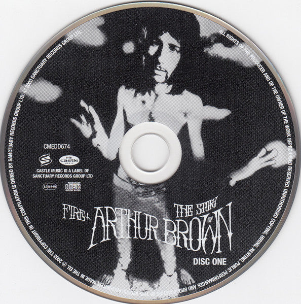Arthur Brown - Fire! The Story of (Rare 2003 DCD) NM