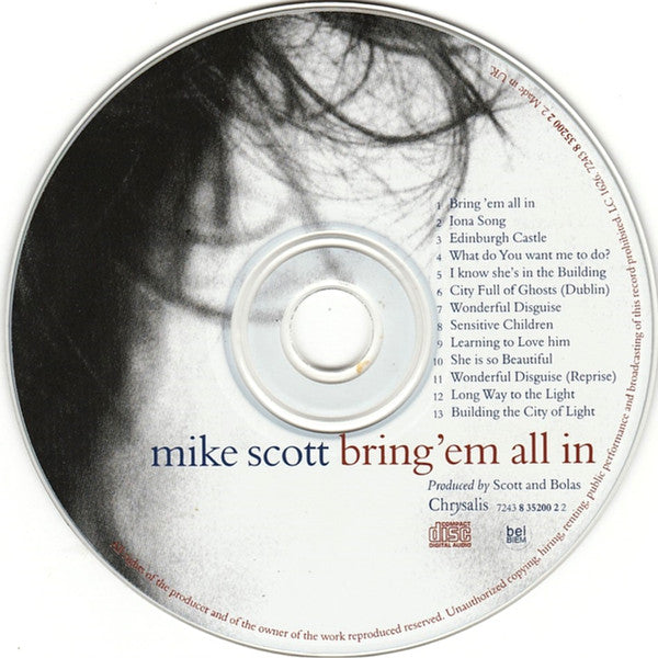 Mike Scott - Bring 'em all in (1995 CD) NM