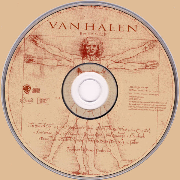 Van Halen - Balance (1995 CD) VG+