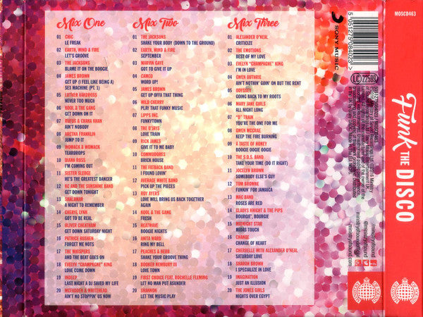 Various Artists - Funk the Disco (3 CD Ministry of Sound Set) Sealed