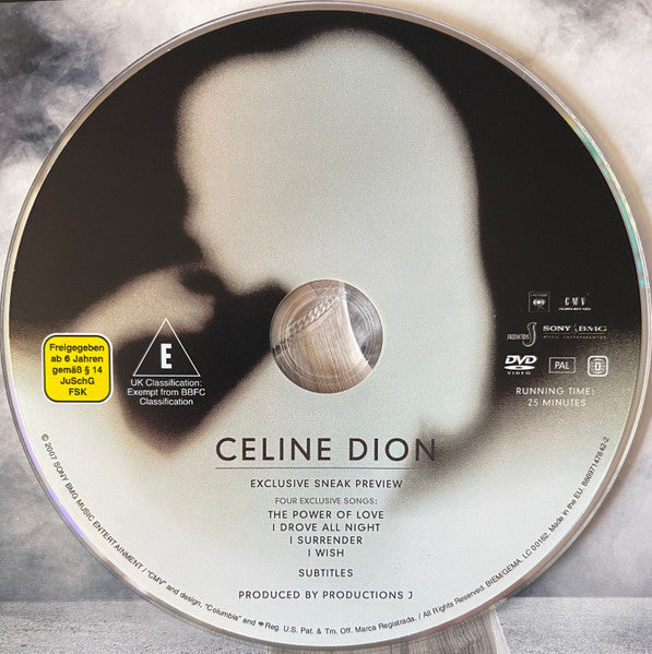 Celine Dion - Taking Chances (2007 Deluxe Edition CD + DVD) NM