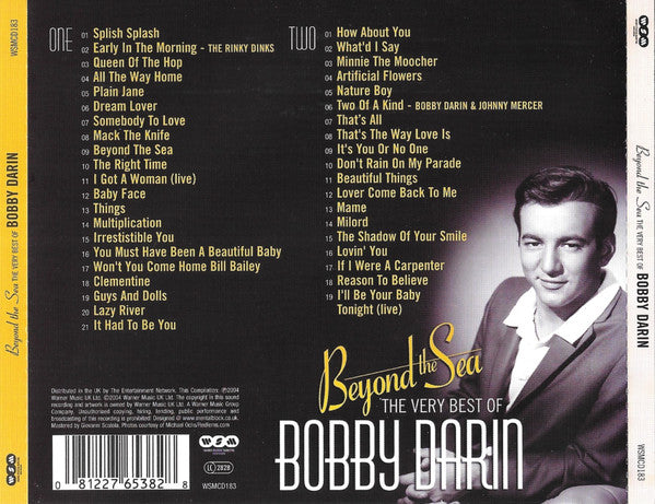 Bobby Darin - Beyond the Sea ~ Very Best of (2004 Double CD) NM