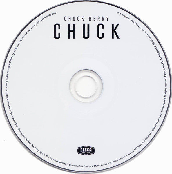 Chuck Berry - Chuck (2017 CD Album) New