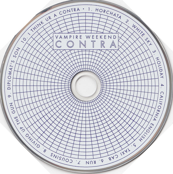 Vampire Weekend - Contra (2010 CD Album) inc Slip, Mint