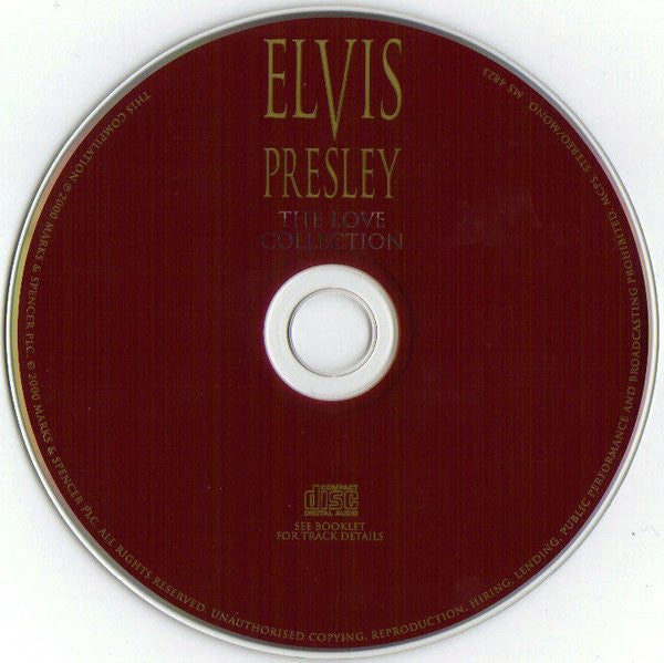 Elvis Presley - The Love Collection (2000 Marks & Spencers CD) NM