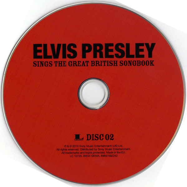 Elvis Presley - Sings the Great British Songbook (2010 CD) Mint