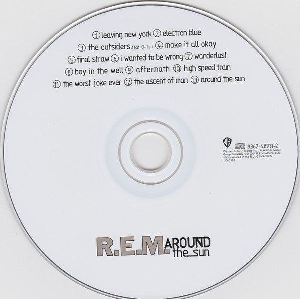 R.E.M - Around the Sun (CD Album with Poster) NM