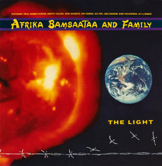 Afrika Bambaataa and Family - The Light (Rare 1988 UK CD) VG