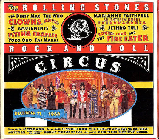 Rolling Stones / Various - Rock and Roll Circus (1996 Unique Case CD) Mint