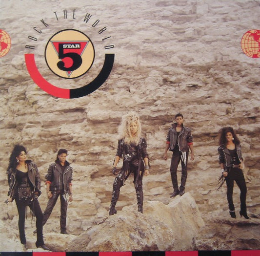 5 Star - Rock the World (Cheap Vinyl LP) EX/EX