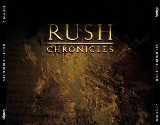 Rush - Chronicles (1990 DCD) VG+