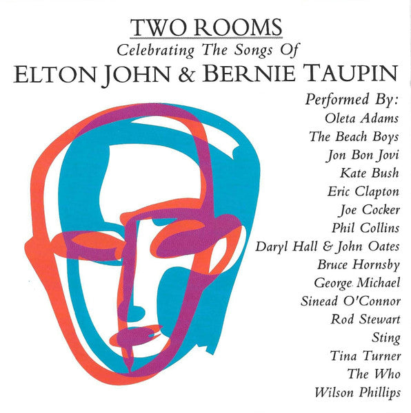 Various - Two Rooms ~ Celebrating the Songs of Elton John.. (1991 CD) NM