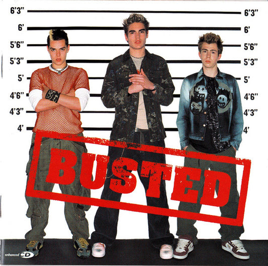 Busted - Self Titled (2002 CD) VG+